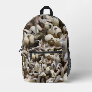 Bio Mung Sprouts - ein nährstoffverpacktes Superfo Bedruckter Rucksack