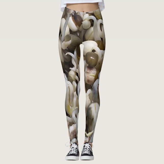Bio Mung Sprouts - ein nährstoffverpacktes Superfo Leggings (Vorderseite)