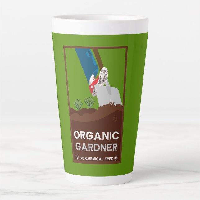 Bio Öko Landwirtschaft Milchtasse (Vorderseite)