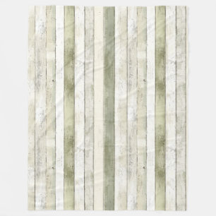 Bio Olivenöl Elfenbein Imitate Holz Streifen Weihn Fleecedecke