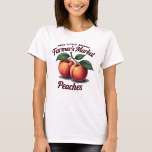 Bio Peaches T-Shirt - handverlesen & saftig