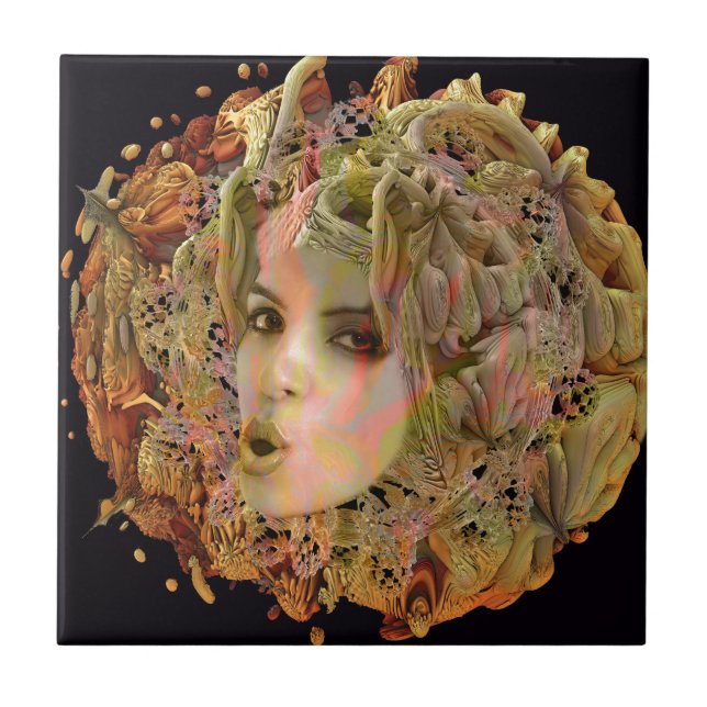 Bio Planet Fliese (Vorderseite)