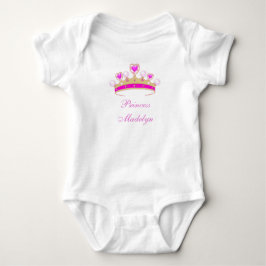 Bio Prinzessin Madelyn, Crown Baby T-Shirt, Name h Strampler