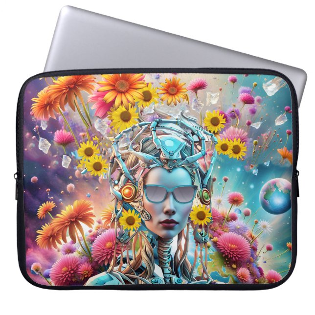 Bio Robot Laptopschutzhülle (Vorderseite)