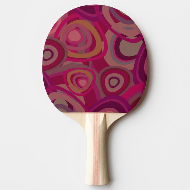 Bio Rosa Tischtennis Schläger (Vorderseite)
