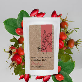 Bio Rosehip-Kräutertee-Kraft-Gütezeichen