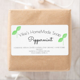 Bio Scent Soap Business Art Label