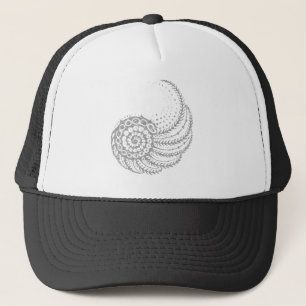 Bio Spiralgrau Truckerkappe