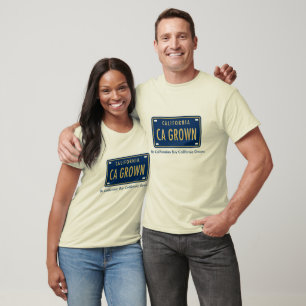 Bio T - Shirt für kalifornische Großlogos
