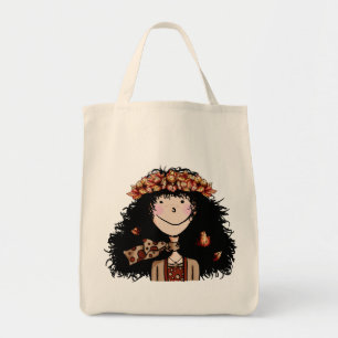 Bio-Tasche, Herbst Mädchen Tragetasche