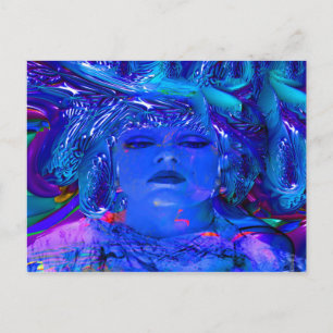 Bio Verbindung Postkarte