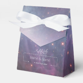 Bio weiße Gabe Retro-Orion Nebel EDITABLE Geschenkschachtel