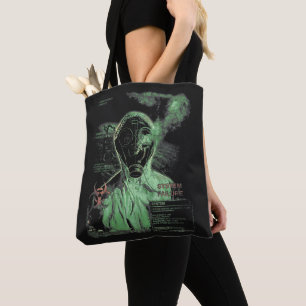 Bioabfall - Techno-Dystopian Streetwear Design Tasche