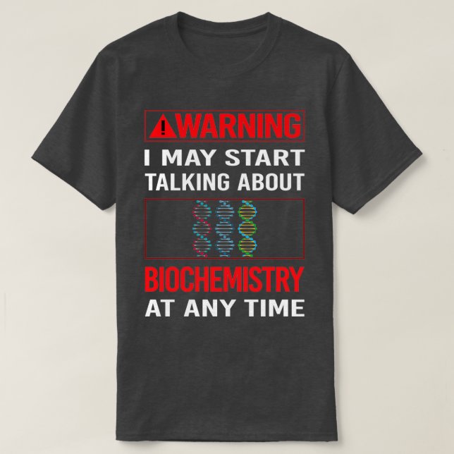 Biochemie-Biochemie T-Shirt (Design vorne)