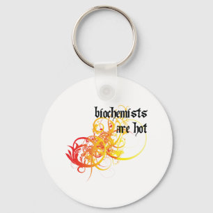 Biochemie ist heiß schlüsselanhänger