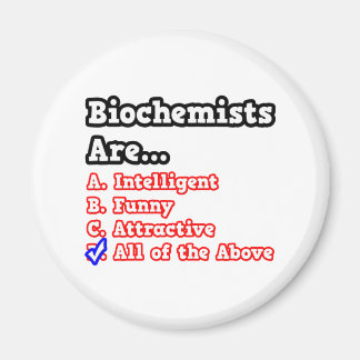 Biochemiker Quiz...Joke Magnet