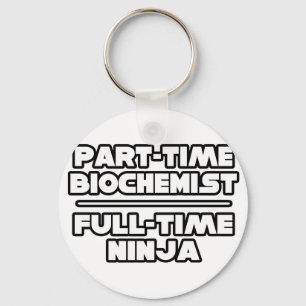 Biochemikerin/Ninja Schlüsselanhänger