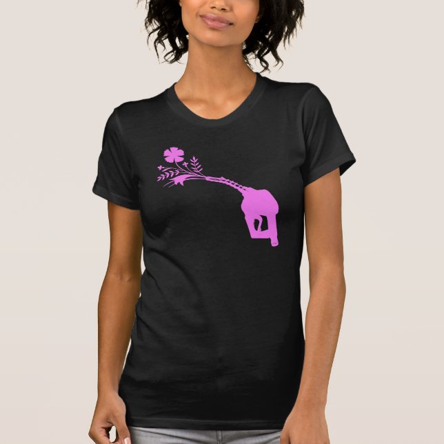 Biodiesel-Blumenstrauß-T - Shirt-/ErdtagesT - T-Shirt (Vorderseite)