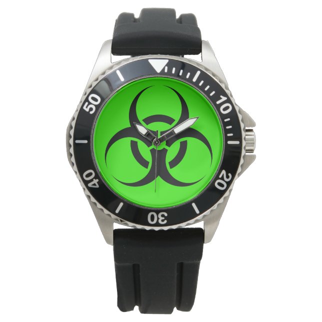 Biogefährdung Armbanduhr (Vorderseite)