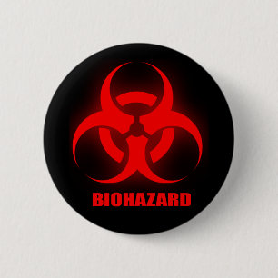 Biogefährdung Button