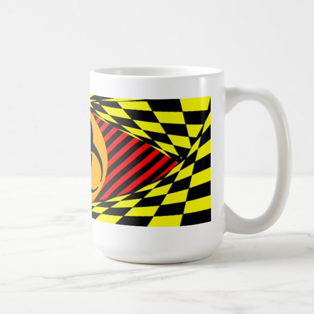 Biogefährdung Design von Kenneth Yoncich Kaffeetasse (Rechts)
