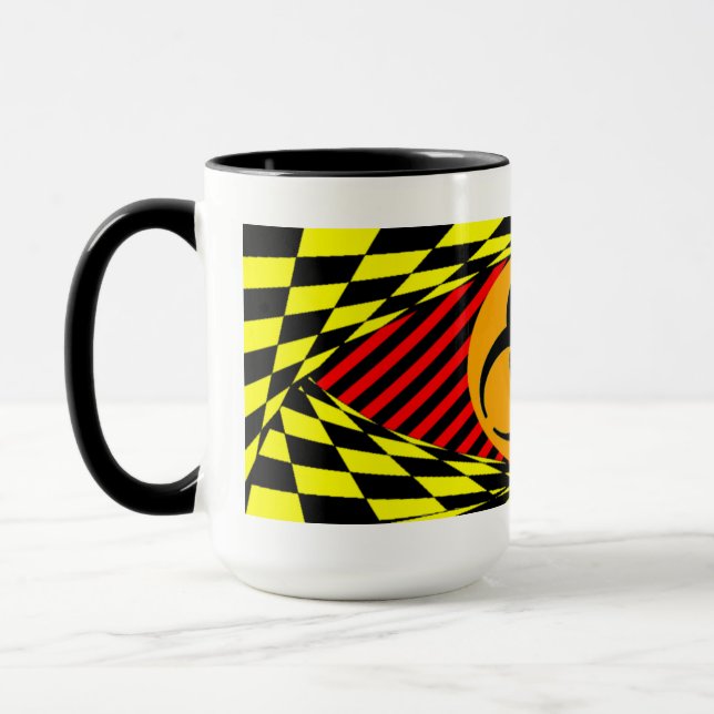Biogefährdung Design von Kenneth Yoncich Tasse (Links)