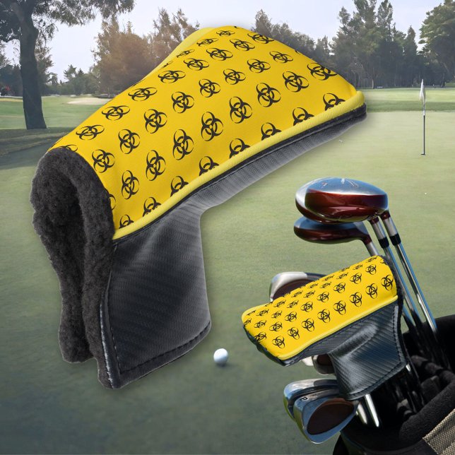 Biogefährdung Icon-Muster Golf Headcover (Von Creator hochgeladen)