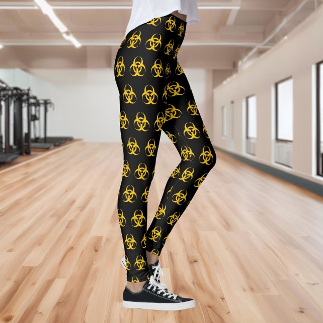 Biogefährdung Icon-Muster Leggings (Von Creator hochgeladen)