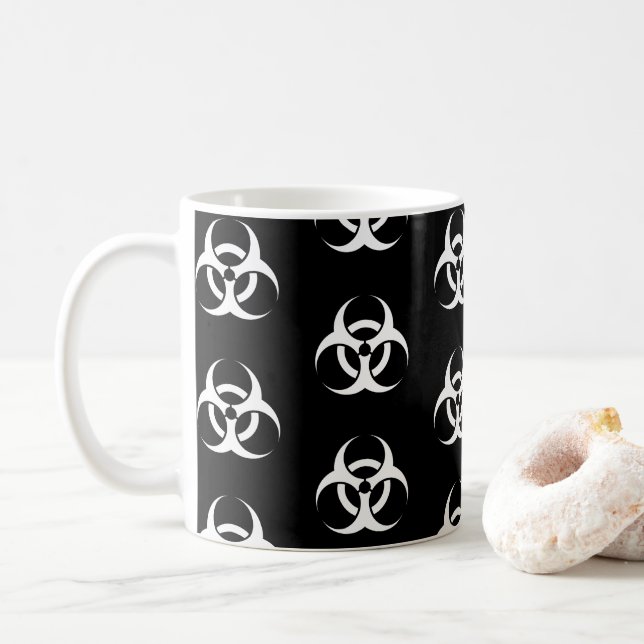 Biogefährdung Kaffeetasse (Mit Donut)