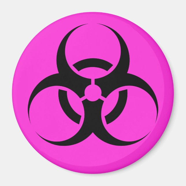 Biogefährdung Magnet (Vorne)