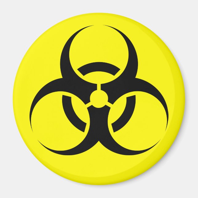 Biogefährdung Magnet (Vorne)