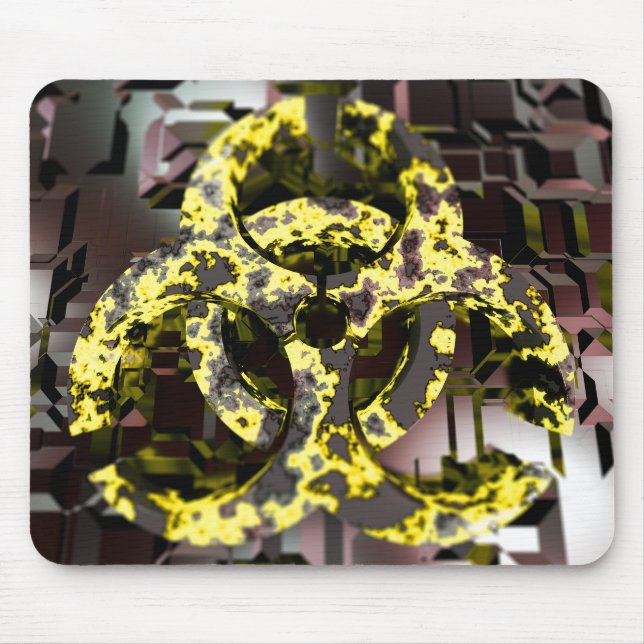 Biogefährdung Mouse Pad Mousepad (Vorne)