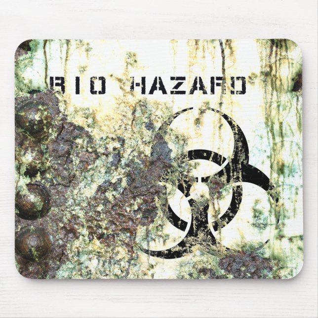 Biogefährdung Mouse Pad Mousepad (Vorne)