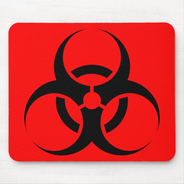 Biogefährdung Mousepad (Vorne)