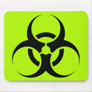 Biogefährdung Mousepad