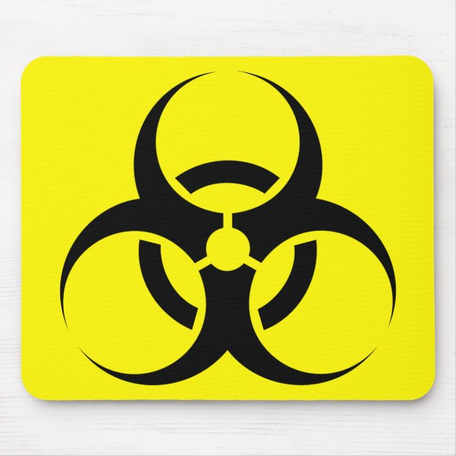 Biogefährdung Mousepad (Vorne)