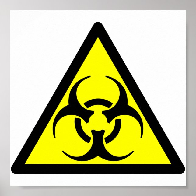 Biogefährdung Poster (Vorne)