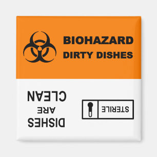 Biogefährdung-steriler Spülmaschinen-Magnet Magnet