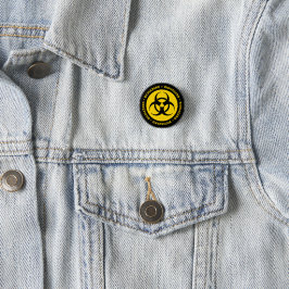 Biogefährdung Symbol Button Button