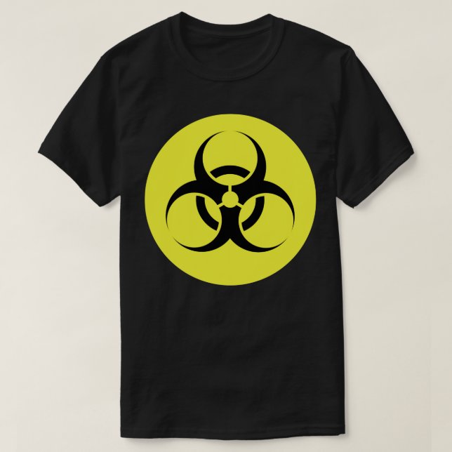 Biogefährdung T-Shirt (Design vorne)