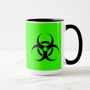Biogefährdung Tasse