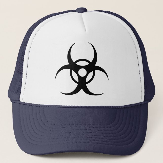 Biogefährdung Truckerkappe (Vorderseite)