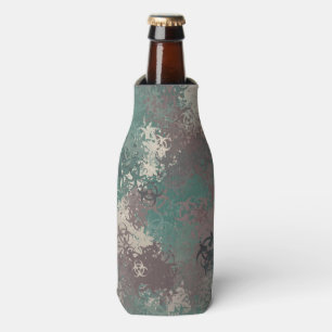 Biogefährdung Woodland Camouflage Flasche Cool Flaschenkühler