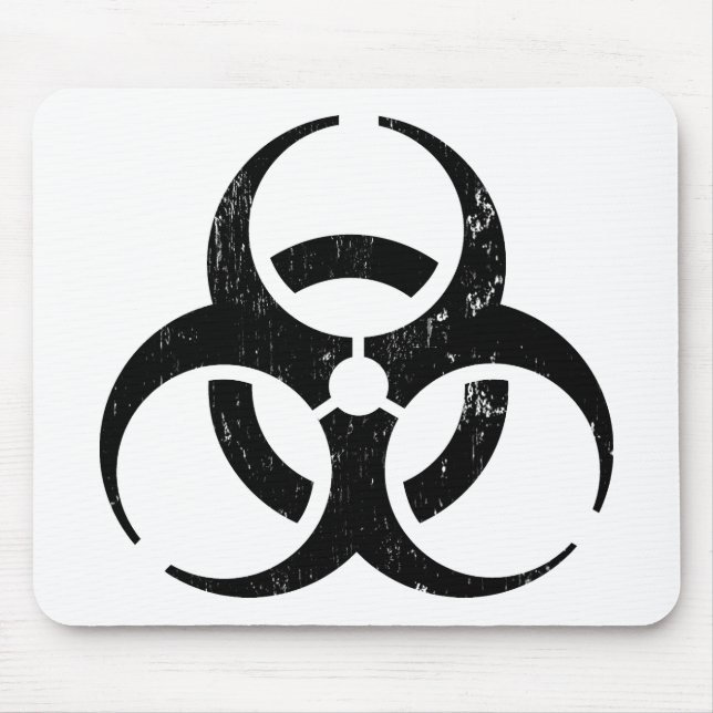 Biogefährdung: Zombie-Ansteckung Mousepad (Vorne)