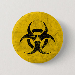 BiogefährdungGrunge kundengerecht Button