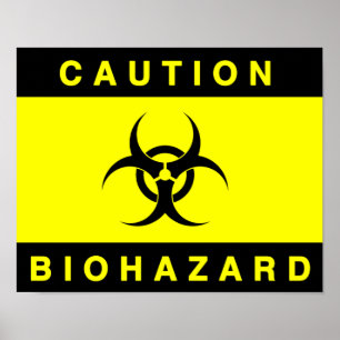 Biogefährdungsposter Poster