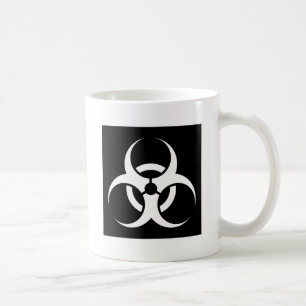 Biogefahren-oder Kaffeetasse