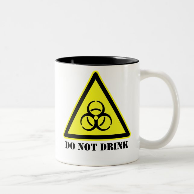 BIOgefahrenkaffee-TASSE Zweifarbige Tasse (Rechts)