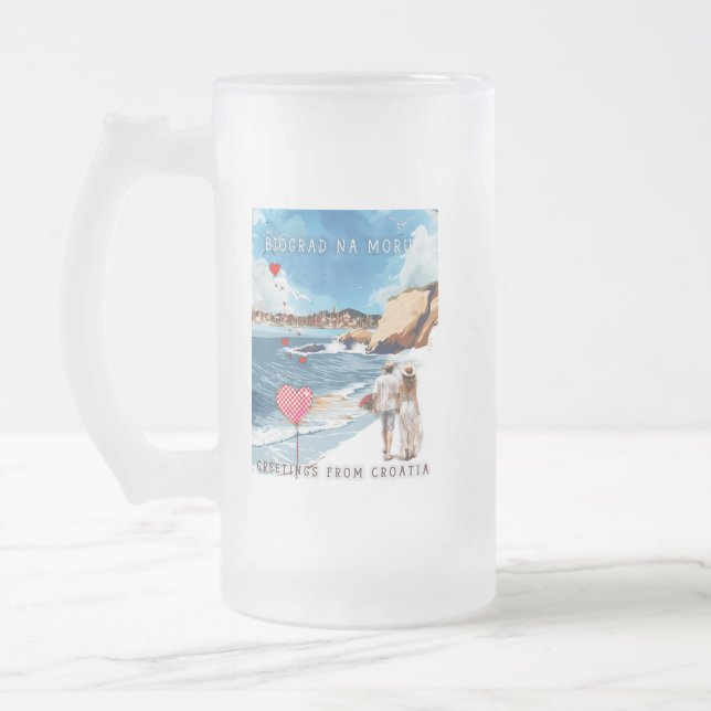 Biograd na moru 5 mattglas bierglas (Links)