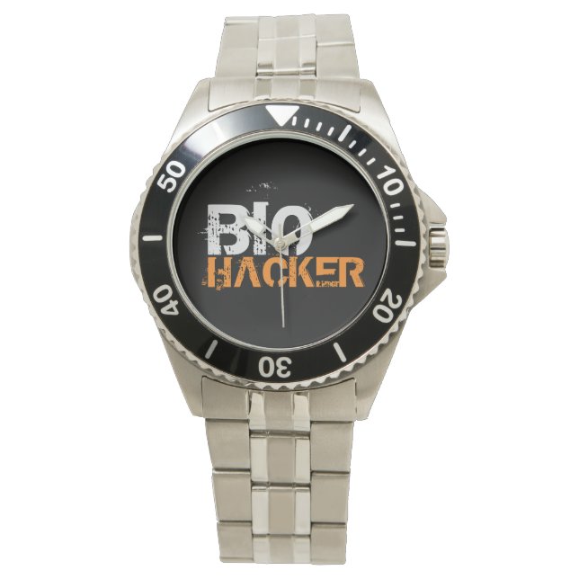 Biohacker Biohacking Armbanduhr (Vorderseite)
